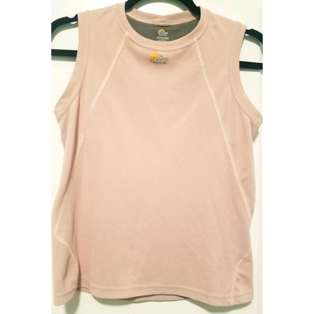 Lowe Alpine Women's Medium Dry Flo Sleeveless Jersey Light Pink